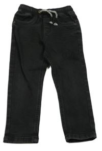 Tmavošedé teplákové rifle George