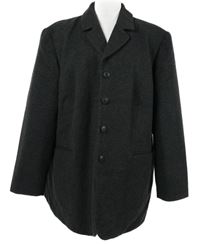 Dámské tmavošedé vlněné sako 