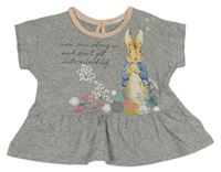 Šedé tričko s králíčkem M&S