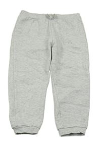 Bílo-šedé melírované tepláky LC Waikiki