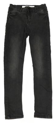 Antracitové skinny rifle Denim Co