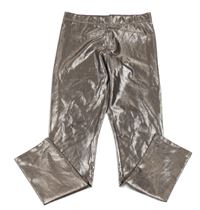 Měděné lesklé legíny H&M