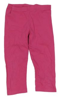 Tmavorůžové capri legíny George