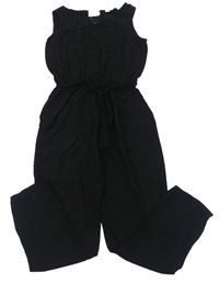 Černý kalhotový overasl s krajkou H&M