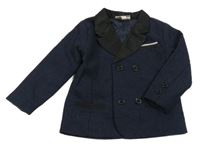 Tmavomodré společenské sako 