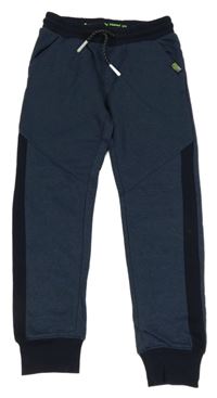 Tmavomodré melírované tepláky WE