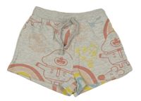 Šedé teplákové kraťasy - Hej hafí!