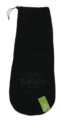 Nové - Černý fleecový vak na raketu 