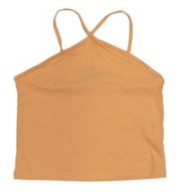 Oranžový crop top New Look
