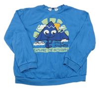 Modrá mikina s potiskem H&M