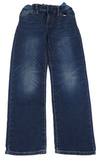 Tmavomodré teplákové rifle GAP