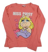 Růžové triko s Miss Piggy Disney