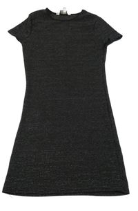 Černé třpytivé šaty Miss E-vie 