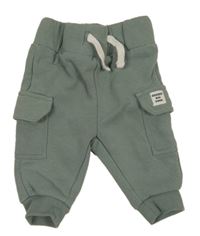 Šedé cargo cuff tepláky Dopodopo