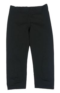 Černé capri sportovní legíny H&M
