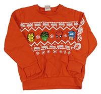 Červená mikina s Avengers Next