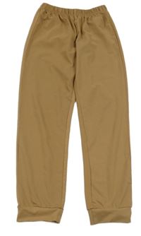 Hnědé cuff teplákové kalhoty SHEIN