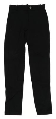 Černé funkční jezdecké tregínové kalhoty FOuganza