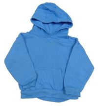 Modrá mikina s kapsou a kapucí PRIMARK