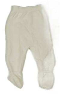 Smetanové pletené polodupky