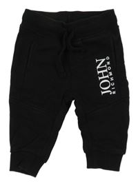 Černé tepláky s nápisem Richmond