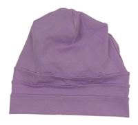 Levandulová bavlněná čepice