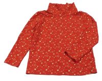 Červený rolák s hvězdami C&A