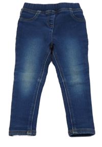 Tmavomodré teplákové džegíny Nutmeg