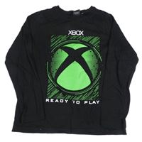 Černé triko s X-BOX