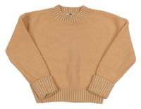 Meruňkový crop svetr George