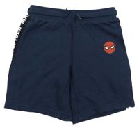 Tmavomodré teplákové kraťasy - Spiderman C&A