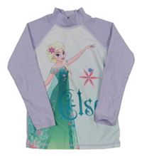 Lila UV triko s Elsou