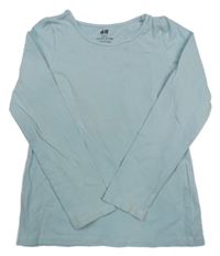 Světlemodré triko H&M