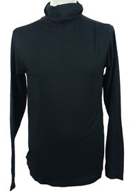 Pánské černé thermo triko s rolákem Thermo Layer 