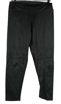 Dámské černé potažené legíny Shein 