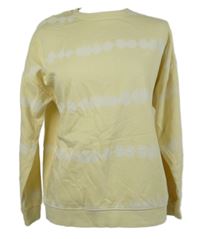 Dámská žlutá batikovaná mikina F&F