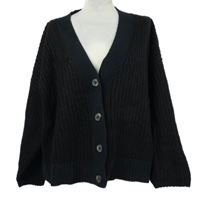 Dámský černý propínací svetr Old Navy 