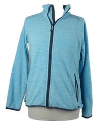 Dámská světlemodrá fleecová propínací mikina CMP 