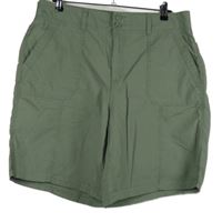 Pánské khaki plátěné kraťasy M&S