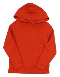 Červená mikina s kapucí H&M
