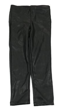 Černé koženkové legíny S. Oliver