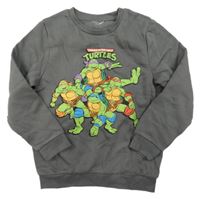Šedá mikina s Želvy Ninja Primark