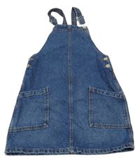 Modré riflové laclové šaty Primark