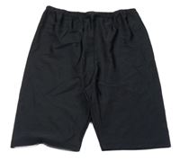 Černé elastické kraťasy