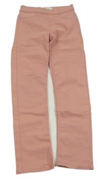 Světlerůžové džegíny H&M