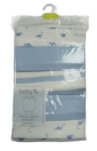 Nové - 5x světlemodro-bílé body Tu