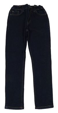 Tmavomodré skinny rifle Matalan