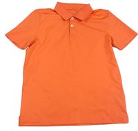 Oranžové polo sportovní tričko Amazon