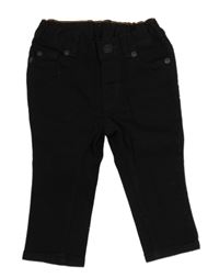 Černé slim fit rifle H&M
