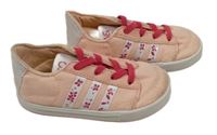 Broskvové plátěné boty Adidas vel. 22
